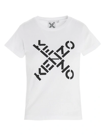 Shop Kenzo Sport Logo T In White
