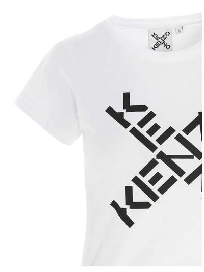 Shop Kenzo Sport Logo T In White