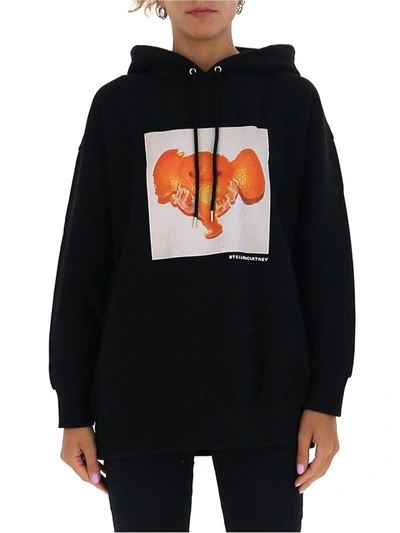 Shop Stella Mccartney Elephant Tangerine Sweatshirt In Black