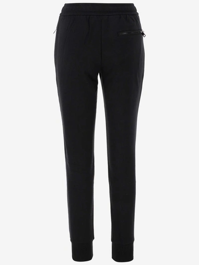Shop Dolce & Gabbana Logo Print Track Pants In Black