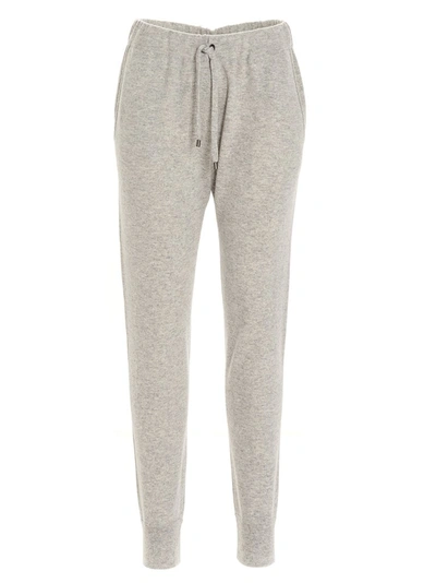 Shop Brunello Cucinelli Drawcord Sweatpants In Grey