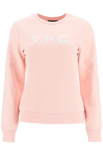 Shop Apc A.p.c. Viva Sweatshirt In Pink