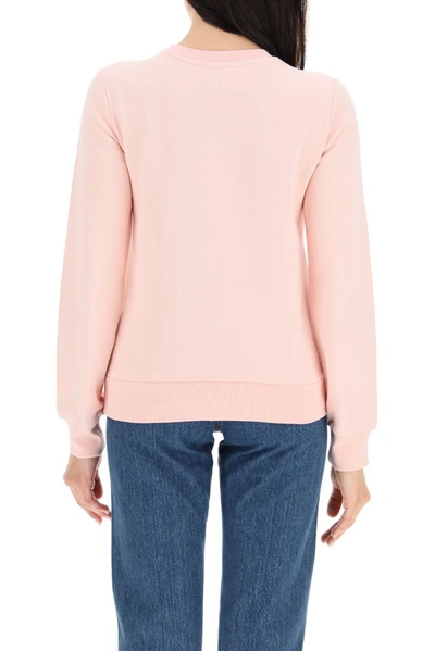 Shop Apc A.p.c. Viva Sweatshirt In Pink