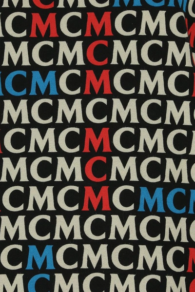 Shop Mcm Logo Printed Sweatshirt In Multi