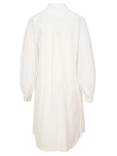 Shop Comme Des Garçons Shirt Dress In White