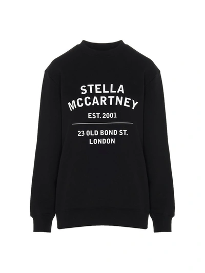 Shop Stella Mccartney 23 Obs Print Sweatshirt In Black