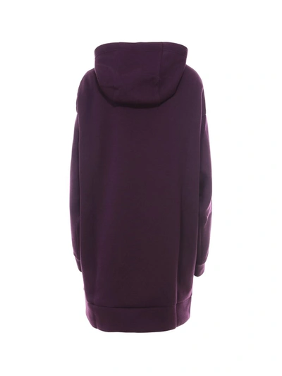 Shop Marni Oversized Hoodie In Purple