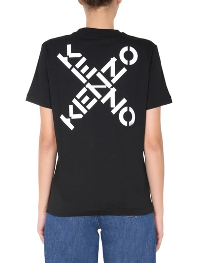 Shop Kenzo Sport Triple X T In Black