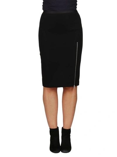 Shop Alyx 1017  9sm Zipped Fitted Skirt In Black