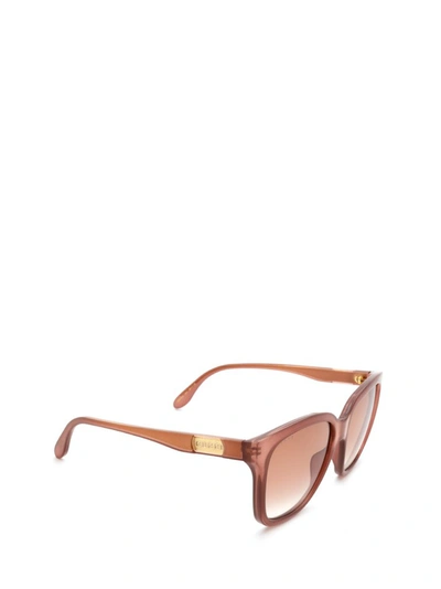Shop Gucci Eyewear Square Frame Sunglasses In Pink