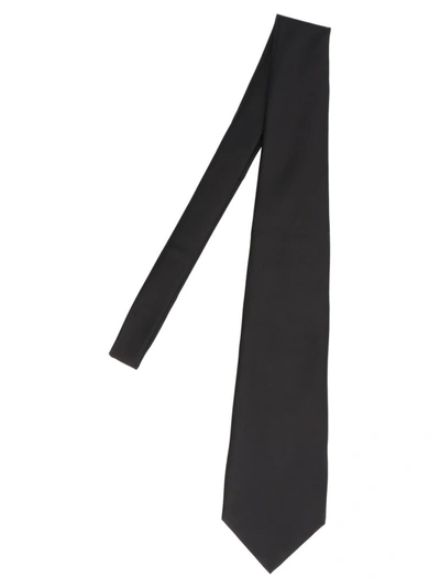 Shop Alexandre Vauthier Classic Tie In Black