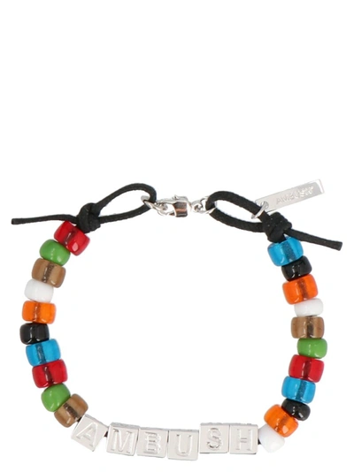 Shop Ambush Stone Beads Bracelet In Multi