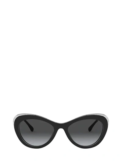 Pre-owned Cat Eye Frame Sunglasses In Black