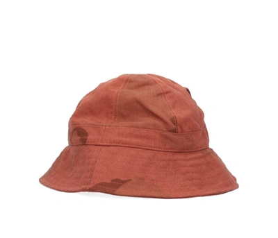 Shop Marine Serre Print Bucket Hat In Brown