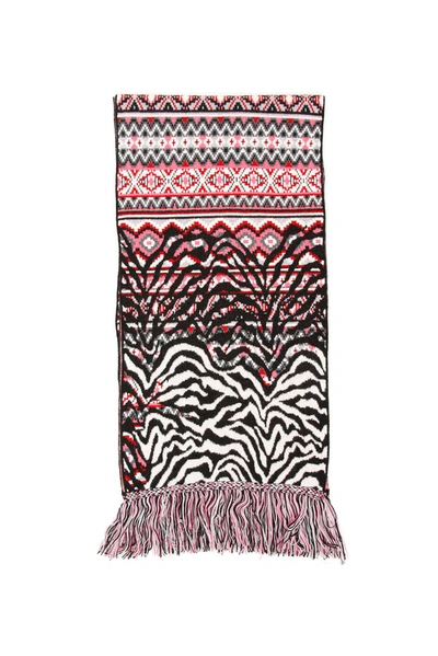 Shop Alanui Jacquard Scarf In Multi