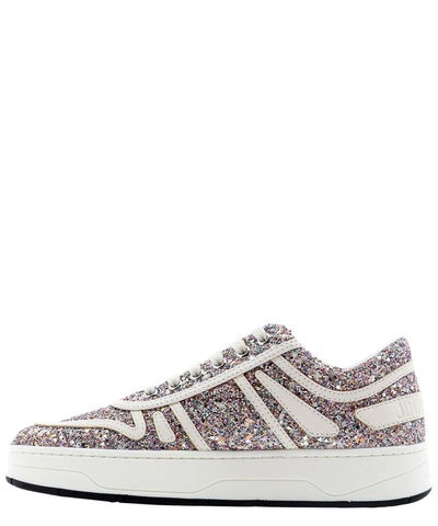 Shop Jimmy Choo Hawaii Sneakers In Multi