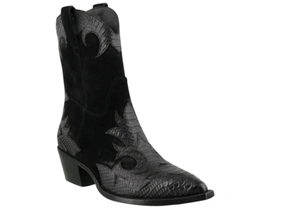 Shop Ash Desperado Western Boots In Black