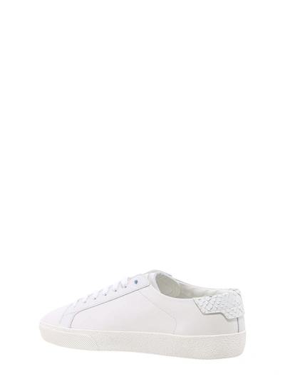 Shop Saint Laurent Court Classic Sl/06 Sneakers In White
