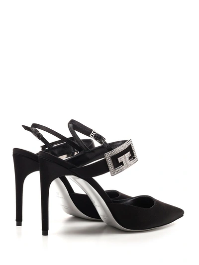 Shop Givenchy Double G Buckle Pumps In Black