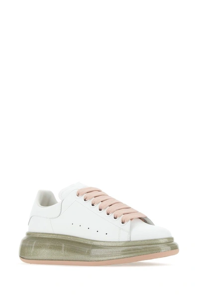 Shop Alexander Mcqueen Oversized Sneakers In White