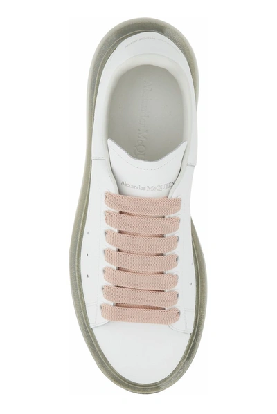 Shop Alexander Mcqueen Oversized Sneakers In White