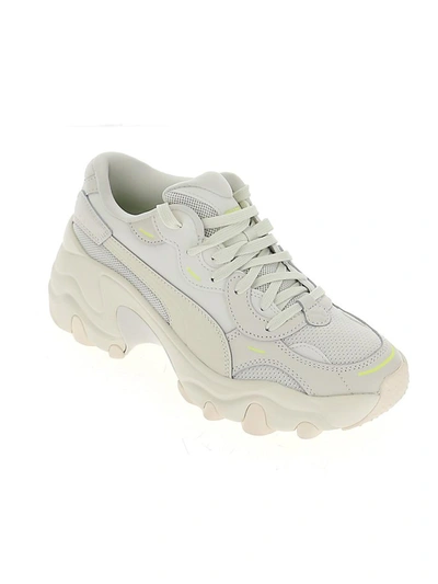 Shop Puma Pulsar Wedge Tonal Sneakers In White