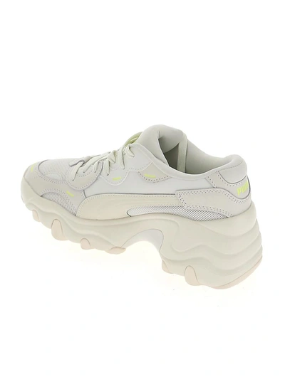 Shop Puma Pulsar Wedge Tonal Sneakers In White