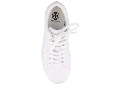 Shop Tory Burch Howell Court Sneakers In White