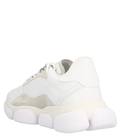 Shop Moncler The Bubble Ii Sneakers In White