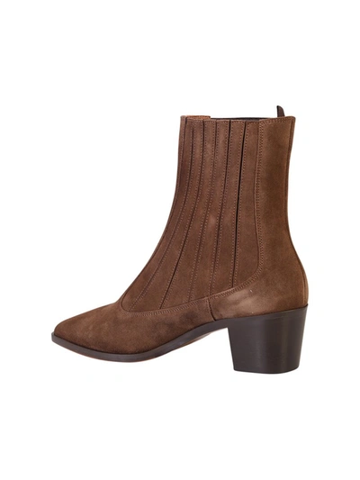 Shop L'autre Chose Texas Ankle Boots In Brown