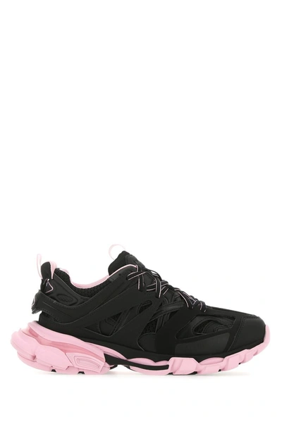 Shop Balenciaga Track Sneakers In Black