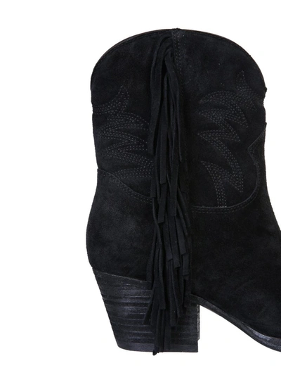 Shop Ash Furious Ankle Boots In Black