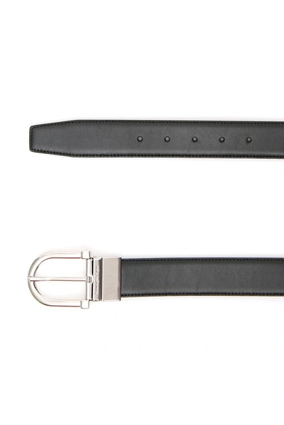 Shop Ermenegildo Zegna Reversible Bicolour Belt In Multi