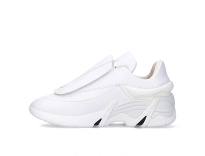 Shop Raf Simons Antei Runner Sneakers In White