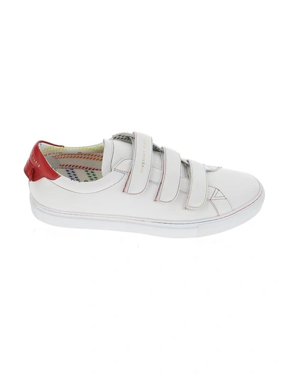 Shop Givenchy Touch Strap Sneakers In White