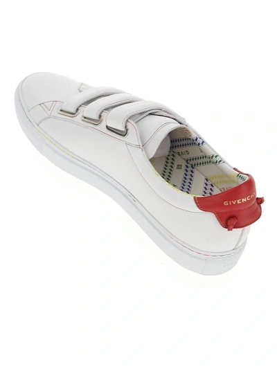 Shop Givenchy Touch Strap Sneakers In White