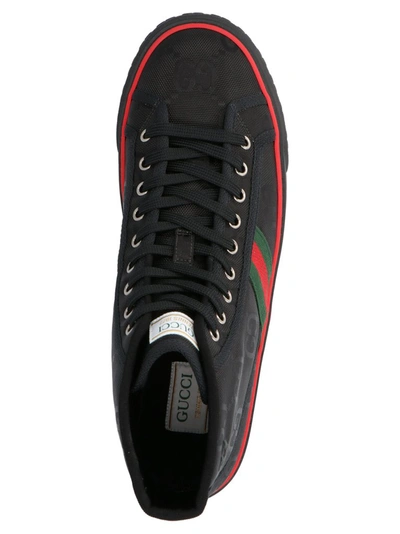 Shop Gucci Off The Grid High Top Sneakers In Black