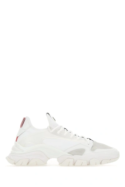 Shop Moncler Trevor Sneakers In White