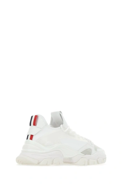 Shop Moncler Trevor Sneakers In White
