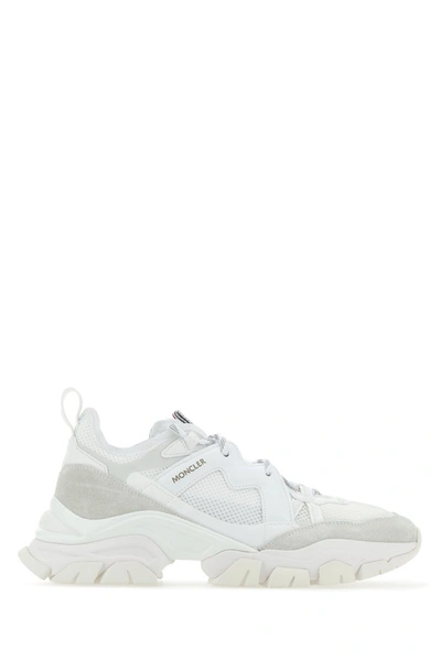 Shop Moncler Leave No Trace Sneakers In White