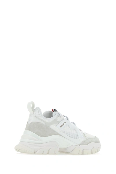 Shop Moncler Leave No Trace Sneakers In White