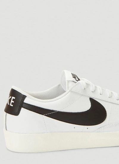 Shop Nike Blazer Low Top Sneakers In White