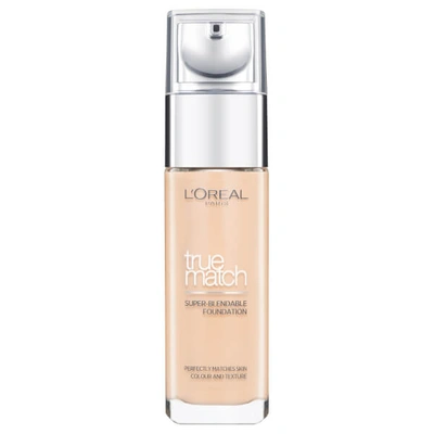 L'oréal Paris True Match Liquid Foundation With Spf And Hyaluronic Acid  30ml (various Shades) - 3c Rose Beige In 29 3c Rose Beige | ModeSens