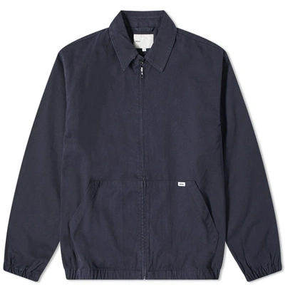 Shop Adsum Crew Harrington Jacket In Blue