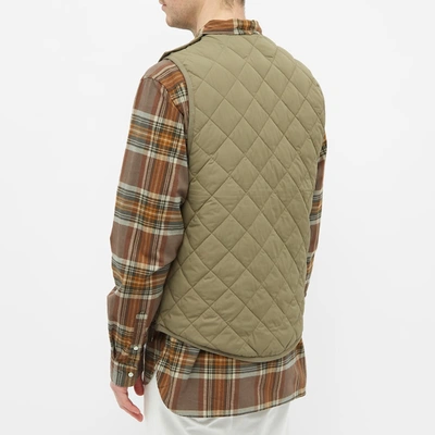 Shop Snow Peak Recycled Ny Ripstop Down Vest In Neutrals