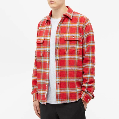 Shop Adsum Check Workshirt In Red