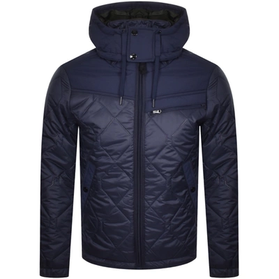 G-star G Star Raw Attacc Quilted Hooded Jacket Blue | ModeSens