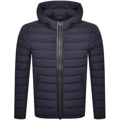 Shop Mackage Mike Down Jacket Navy