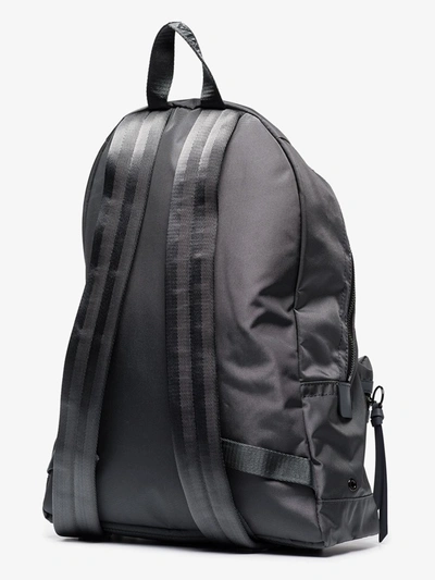 Shop Marc Jacobs Grey Logo Patch Detail Backpack