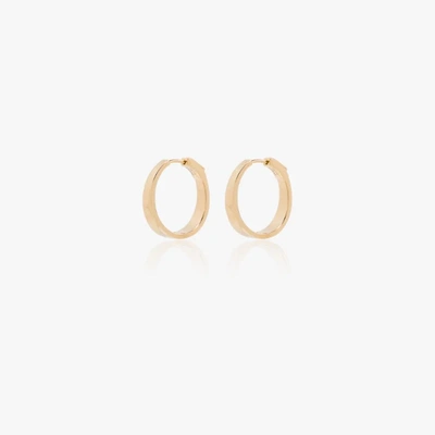 Shop Anita Ko 18k Yellow Gold Meryl Hoop Earrings